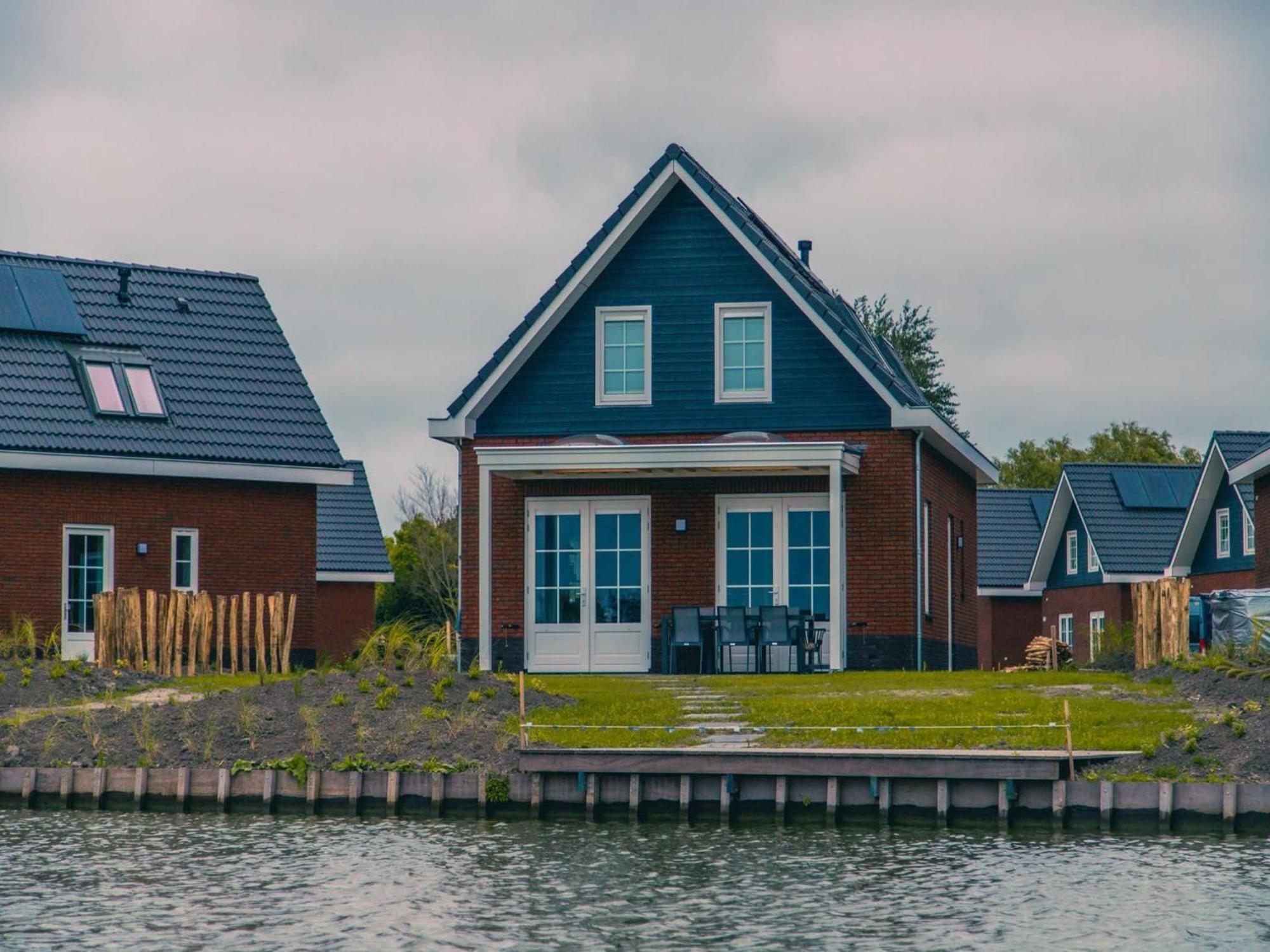 Sustainable Water Villa With Dishwasher, By A Lake Medemblik Kültér fotó